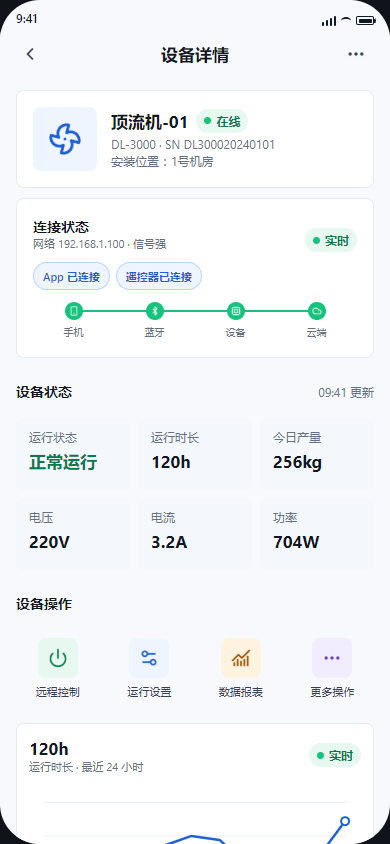 鲨鱼妹妹设备详情原型页面